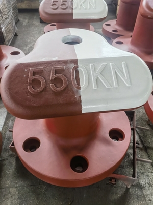 Marine Dock Bollard Customized Gusseisen für das Anlegen Tee Kopf