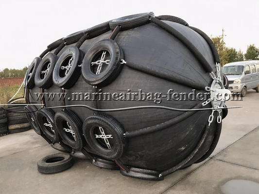 Schiff-zu-Schiff-Fender Kautschuk-Dock-Fender Yokohama Aufblasart mit 24 Monatslaufzeit