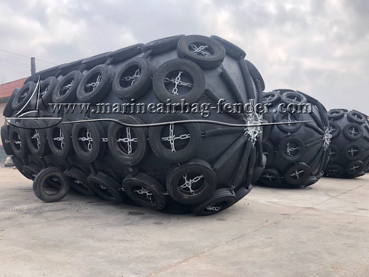 Flexible Stärke Sling-Schiff Gummi-Fendern für glatte Schiff-zu-Schiff-Anwendungen