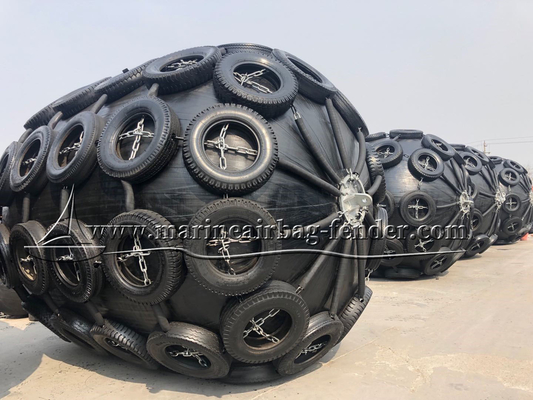 Dia 0,3 m-4,5 m Schiffe Pneumatischer Gummi-Fender für Marineanwendungen