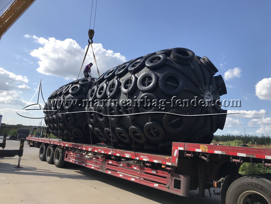 Marine Pneumatische Gummi-Fender Stoßfänger für Schiff und Dock-Schutz 50kpa 80kpa