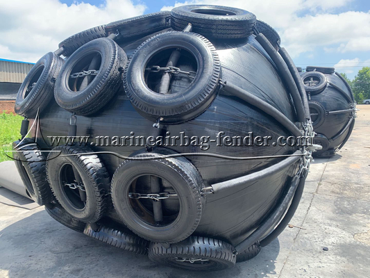 1.2m X 2m Pneumatischer Gummi-Fender Yokohama-Typ aufblasbares Schiff