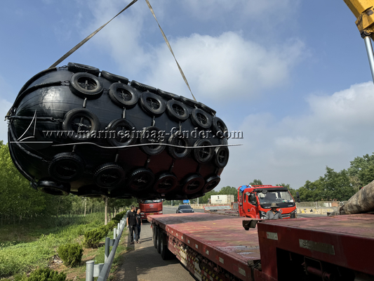 3.3m X 6.5m Schiffsgummi-Fender aufblasbarer Bootsstoßfänger SGS-zertifiziert