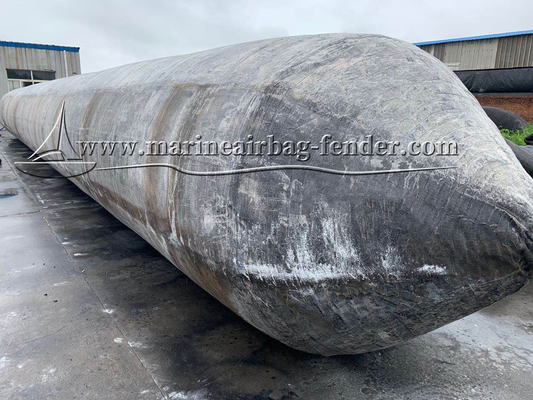 Größe angepasster Marine-Airbag Anti-Tearing Schwarzer aufblasbarer Gummi-Airbag