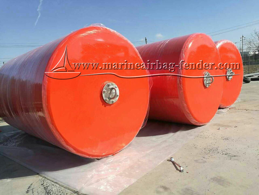 30-120Kg/m3 Schwimmschaum-Fender mit heißverzinktem/Edelstahlkettennetz
