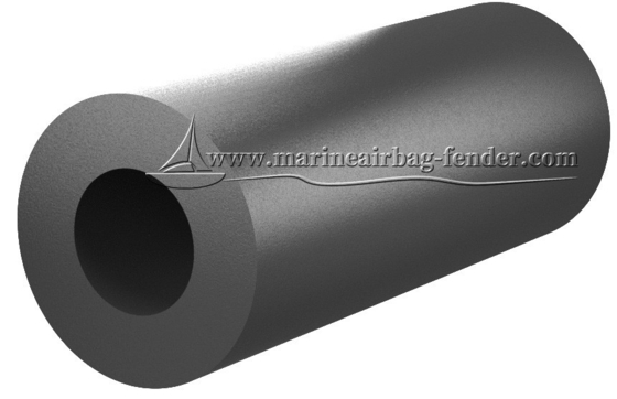Schiffsstart Marine Gummi Fender Schwarz mit allen Zubehör