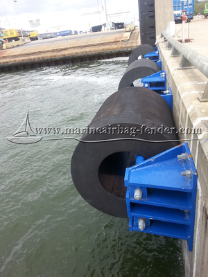 Schiffsstart Marine Gummi Fender Schwarz mit allen Zubehör