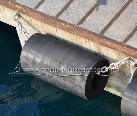 Extrudierte solide zylindrische Marine-Fendern für Wharf und Schiff