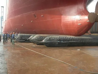 Langlebiger Airbag für Schiffsstart 4-12 Schichten mit rostfreiem Zubehör / Reparatur-Kit