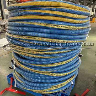 Schwerlastschlauch mit Edelstahlflansche