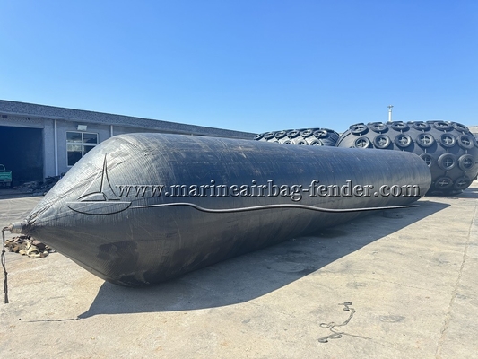 Customisierter aufblasbarer Gummiballon, Marine Gummi-Airbags zum schnellen Schiffstart.