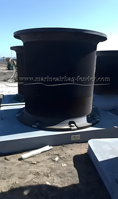 Langlebige Marine-Dock-Gummi-Fendern, angepasst mit Edelstahlkette