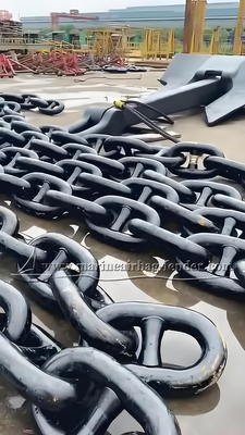 Hochfeste Offshore-Kette aus Kohlenstoffstahl / galvanisierte Fischerei-Kette