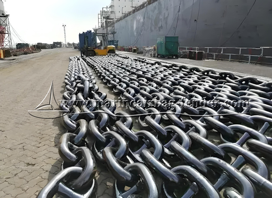 Schwere galvanisierte Stahlkette, Ankerkette für Segelboote / Wasserfahrzeuge