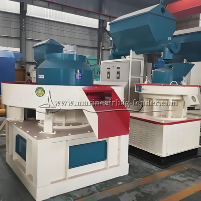 Pneumatische Platten-Pellettmaschine mit Schwerlastreduktor / automatischem Schmiersystem