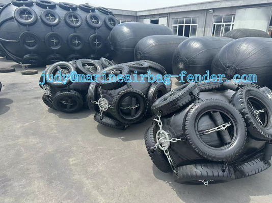 Hochspannbares aufblasbares Gummi-Fender Marine für Offshore-Anwendungen